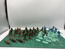 armies in plastic,Brit,French,Russ,Amer WW1,Allied Inf Lot