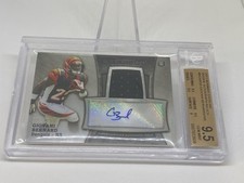 2013 Rookie RC Auto Relics Giovani Bernard  /166 RPA BGS 9.5/10 GEM Mt POP 2