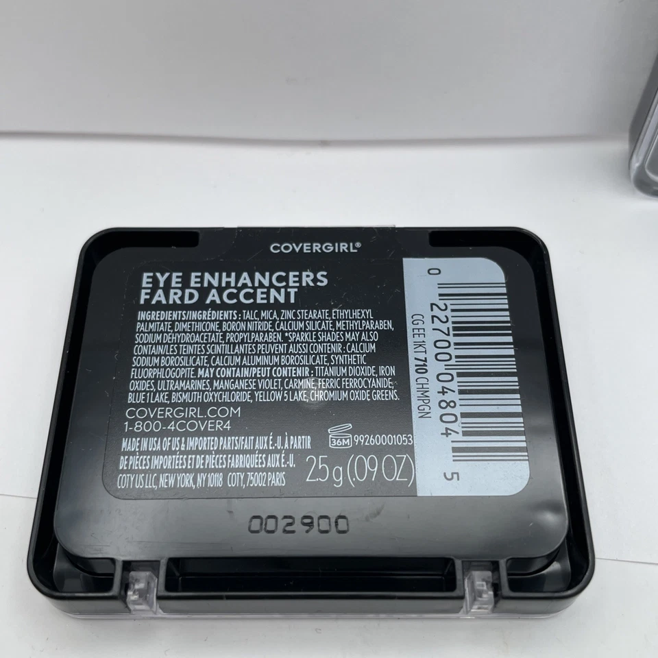 2 Covergirl 700 FRENCH VANILLA Eye Enhancers Eyeshadow Sheer Beige 2.5g New - Image 2 of 2