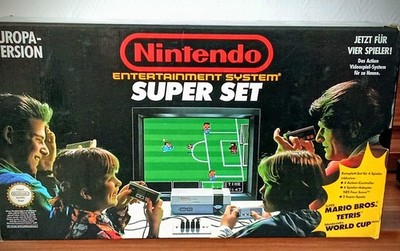 Nintendo NES Entertainment Super Set, System Konsole Kompl., Originalverpackung
