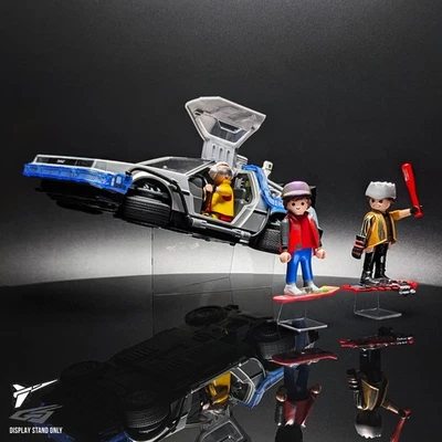 Back to the Future Hoverboard Display Stands Set for Playmobil | GHOST STANDS®