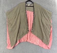 Custom A Peace Treaty for Anthroplogie Anahi Kimono Cardigan One Size Pink Green