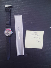 Swatch Originals Brand New Tip Tap GB138 NOS 1991 needs battery