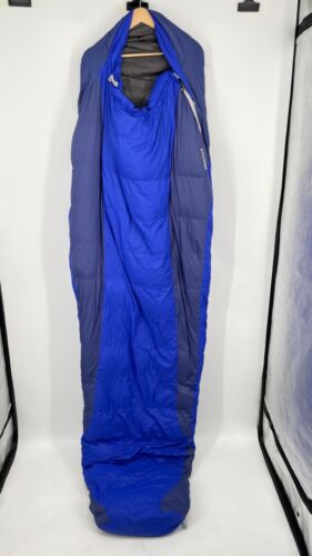 Marmot 15° F/-26 C Sawtooth Long 650 Fill Power down Sleeping Bag Mummy blue - Picture 14 of 15