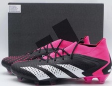 Adidas Predator Accuracy.1 FG Black Shock Soccer Cleats Shoes Mens