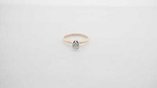 14k Yellow Gold Engagement Ring #25706