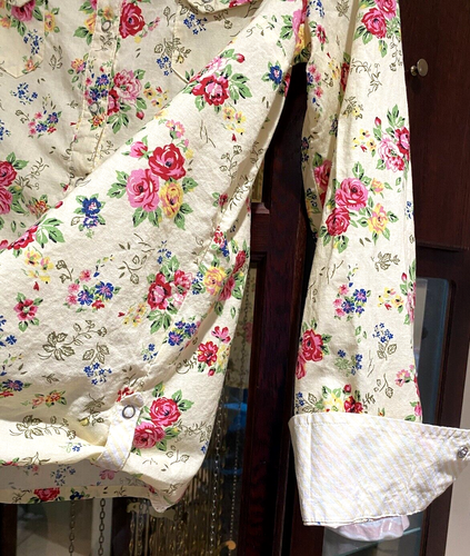 L.E.I. Junior Girl's Americana Yellow Floral Cotton Button Up Shirt Top Size XXL - Picture 6 of 9