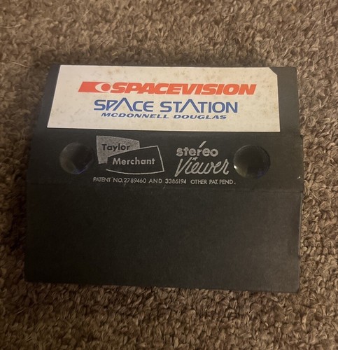 VINTAGE McDonnell Douglas Space Station Space Vision Stereo Viewer! Ultra Rare!! - Picture 9 of 10