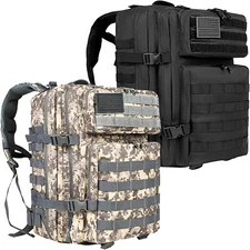 Military Tactical Backpacks For Men Camping Hiking Trekking Daypack Bug Out Bag