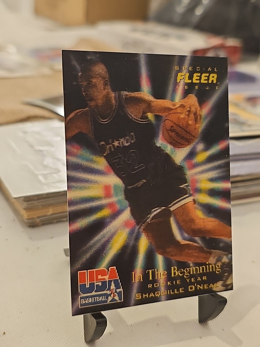 1996 Fleer Skybox USA Basketball Shaquille O'Neal In The Beginning