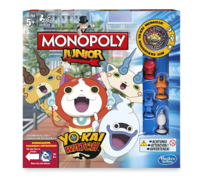 Hasbro Gaming Spiele - Monopoly Yo-kai Watch Junior