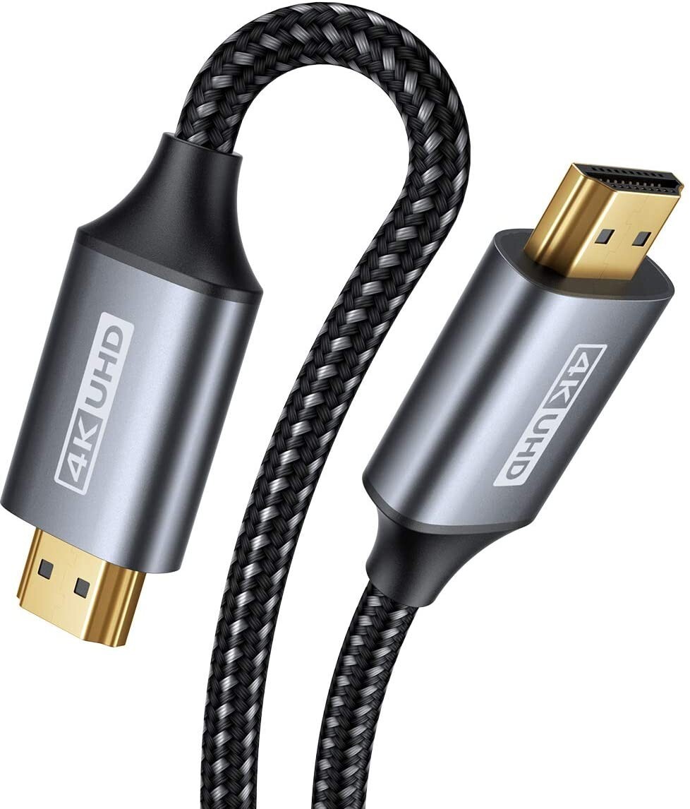 JSAUX 4K HDMI to HDMI Cable 10ft