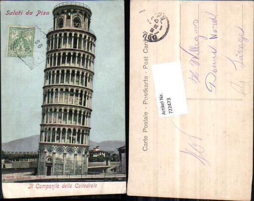 722473 Pisa Campanile Cattedrale Pisa Schiefer Turm