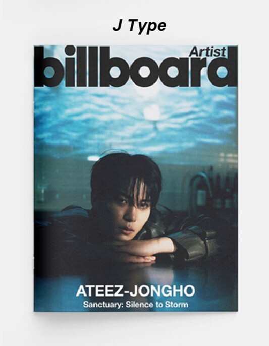 BILLBOARD ARTIST_ATEEZ EDITION A~J Ver./Magazine (Photo Book)+Card