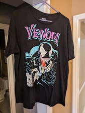 Venom XL Shirt Black T-Shirt Marvel Comics Spider-Man Avengers Carnage