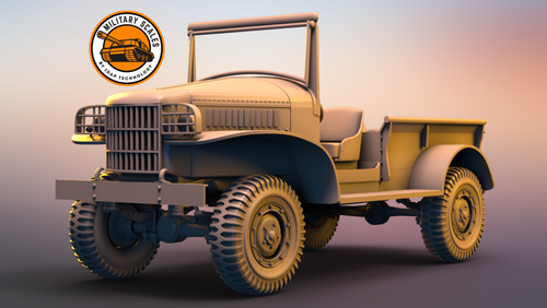 Dodge WC-21 Power Wagon 1:48 - Zdjęcie 4 z 5