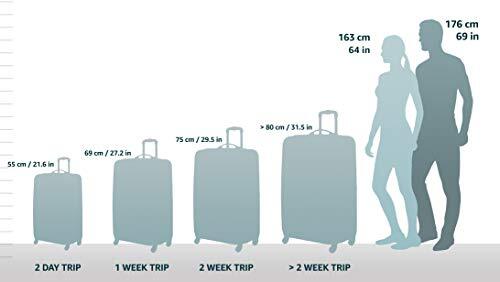 American Tourister 4 Kix Softside Luggage with Spinner Wheels,Medium 25-Inch