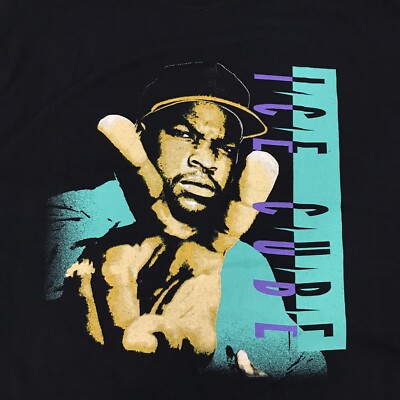 Ice Cube Graphic T-Shirt Men s 2XL XXL 50/52 Hip Hop Rap Rapper Peace