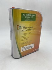 Microsoft MS Office 2007 Home and Student Disc and Product Key In Original Case