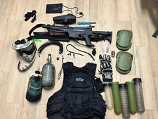 Tippmann X7 Paintball  Marker W e-trigger and Flatline Barrel. 