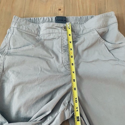 OSKA Pants Women’s Size 2 Khaki Beige Cotton Casual Hiking - Picture 9 of 9