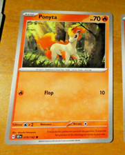 POKEMON COURONNE STELLAIRE CARD CARTE PONYTA 019/142 SCR FR EV07 JCC MINT