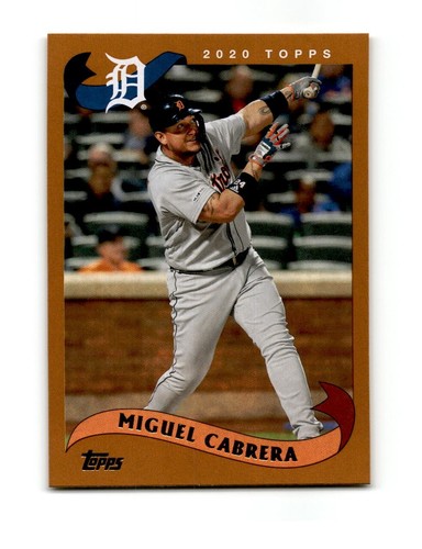 2020 Topps Archives - 2002 Topps #279 Miguel Cabrera Detroit Tigers