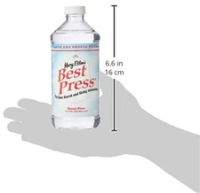 Clear Sizing Alternative Starch, 16.9 Fl Oz (Pack of 1), Scent Free, 16