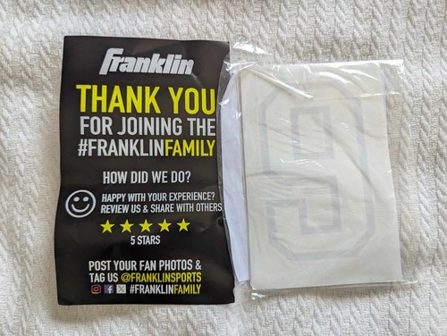 FRANKLIN SPORTS NFL KIDS SAN FRANCISCO FORTY NINERS FOOTBALL JERSEY & PANT "MED" - Picture 9 of 12