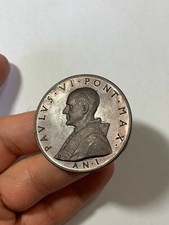 MD3_21) MEDAGLIA ANNUALE PAOLO VI - AN  I -  IN NOMINE DOMINI Ø 44 mm