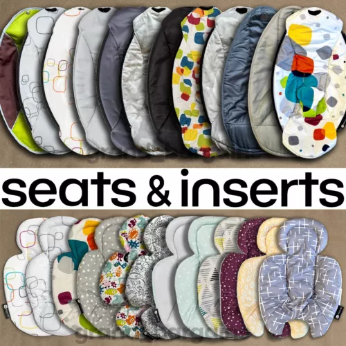 Genuine MamaRoo Seat Fabric Covers, Infant Inserts, Cloth Replacement, 4moms OEM
