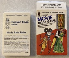 1984 Professor Hoyle Movie Trivia Playing Cards Game for SS Constitution RARE