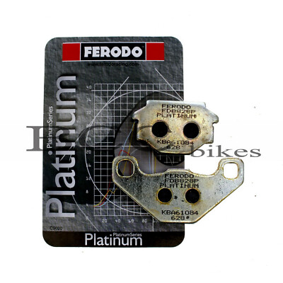 Ferodo Bremsbeläge hinten  MZ / MuZ  660 Baghira MUZ660E  1998-2006 (448308956)