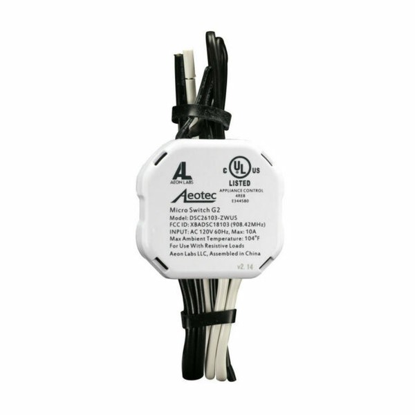 Aeon Labs Aeotec DSC26103 Zwave Micro Switch OEM Pigtails Edition