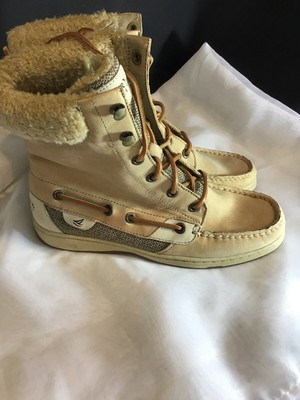 sherpa sperry boots