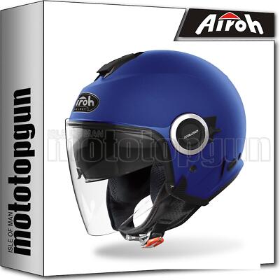 AIROH HELIOS MOTORCYCLE HELMET JET HE19 COLOR L