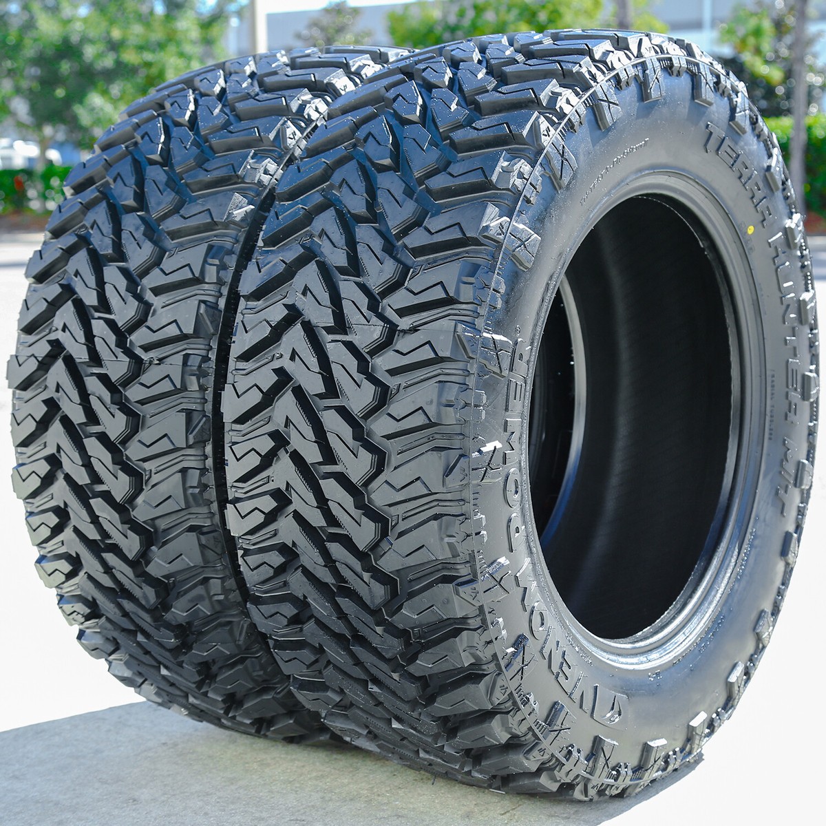 2 Tires Venom Power Terra Hunter M/T LT 33X12.50R18 Load E 10 Ply