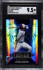 2023 Panini Chronicles Crusade #14 Andre Dawson HYPER PRIZM /75 SGC 9.5 MINT+