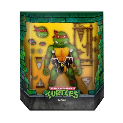 Super7 TMNT Wave 1 Ultimate Raphael Figur (Teenage Mutant Ninja Turtles) Ver.2