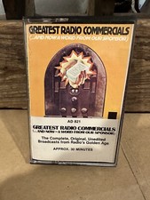 GREATEST RADIO COMMERCIALS CASSETTE TAPE