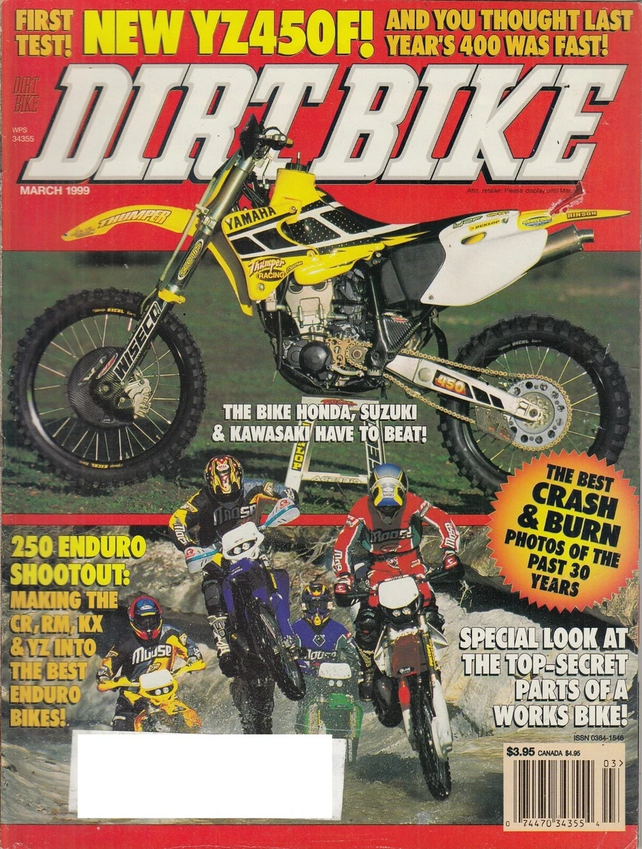 1999 yamaha 400 dirt bike deals