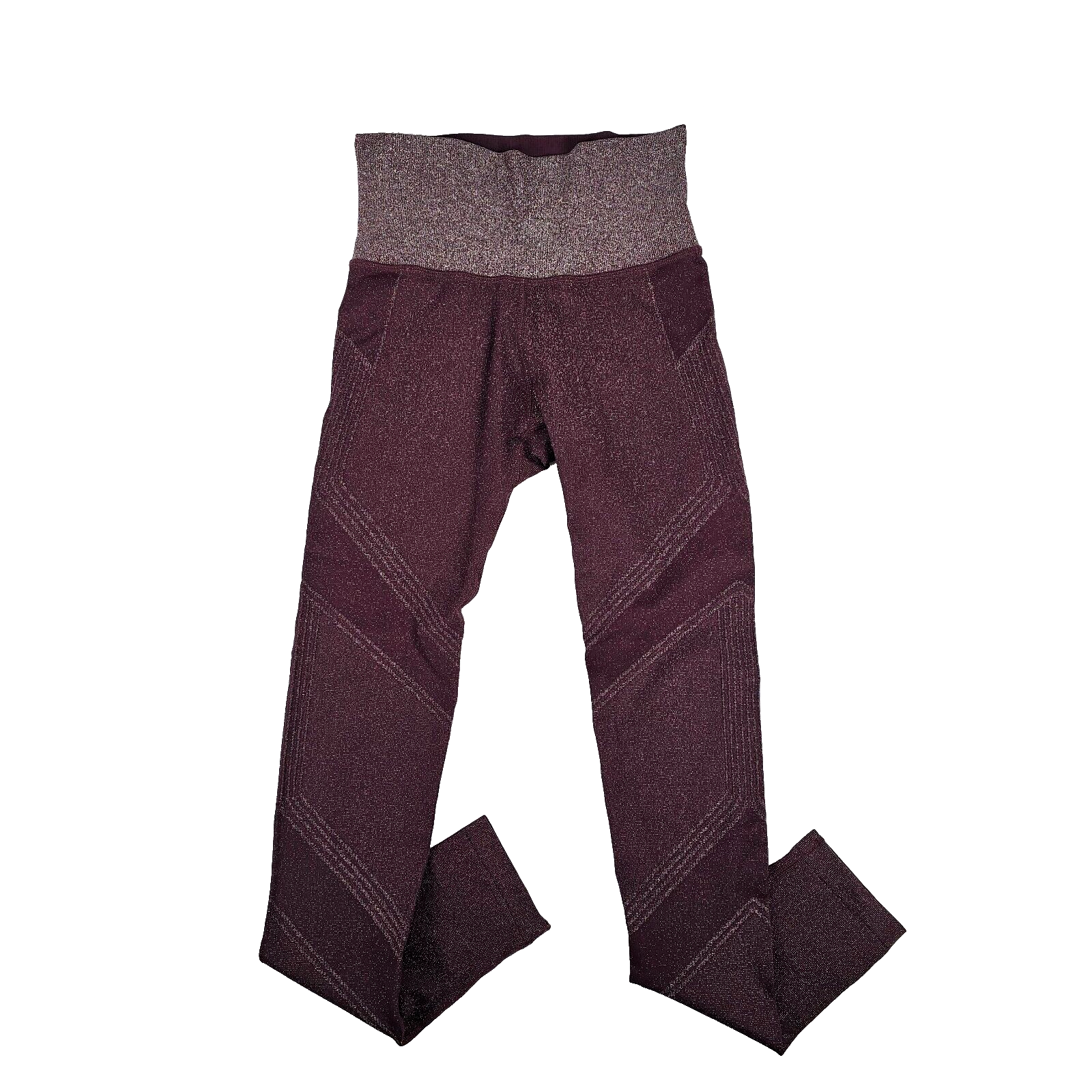 ALTRA Leggings Athleta donna XS viola crepuscolare stretti viola scuro scintillante vita alta