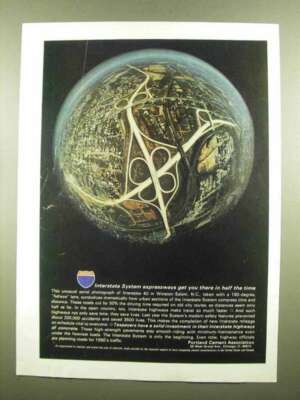 1965 Portland Cement Association Ad - Interstate System