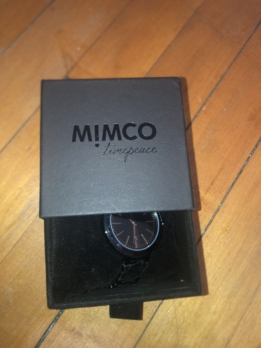 Mimco Ladies Timepeace Watch Black Rose gold color Australian - Picture 5 of 5