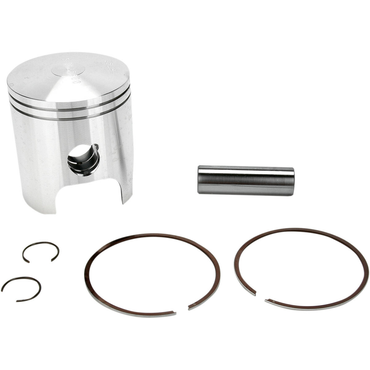 Piston complet Wiseco Ø55mm pour restauration moteur Honda CR 125 R 85-86