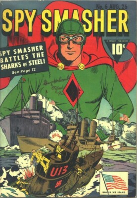 SpySmasher Comic Collection 11 Select Issues CBR/PDF Format On USB Flash Drive