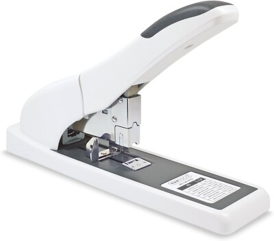 Rapesco 1396 ECO HD-140 Blockheftgerät, 140 Blatt Heftleistung, Soft Weiß