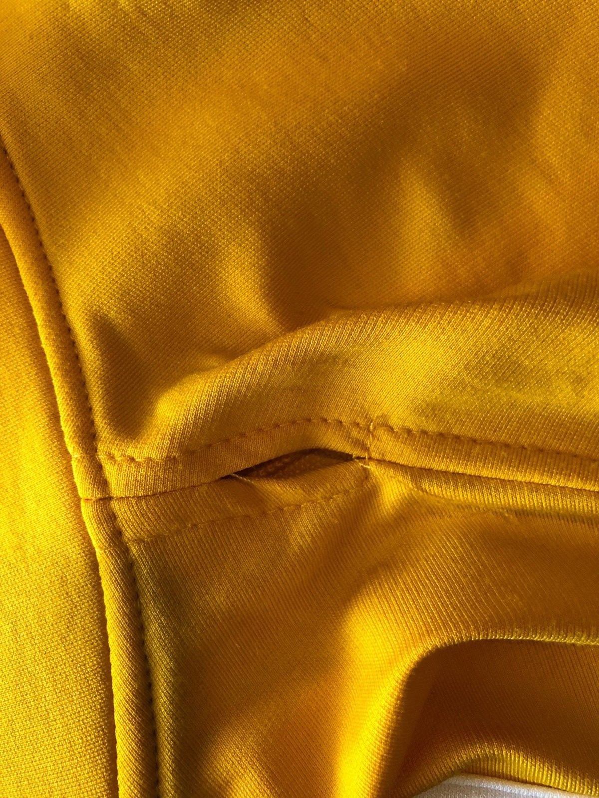 Giacca atletica da uomo Fila taglia large grigia e gialla fila anteriore pista nuova difettosa