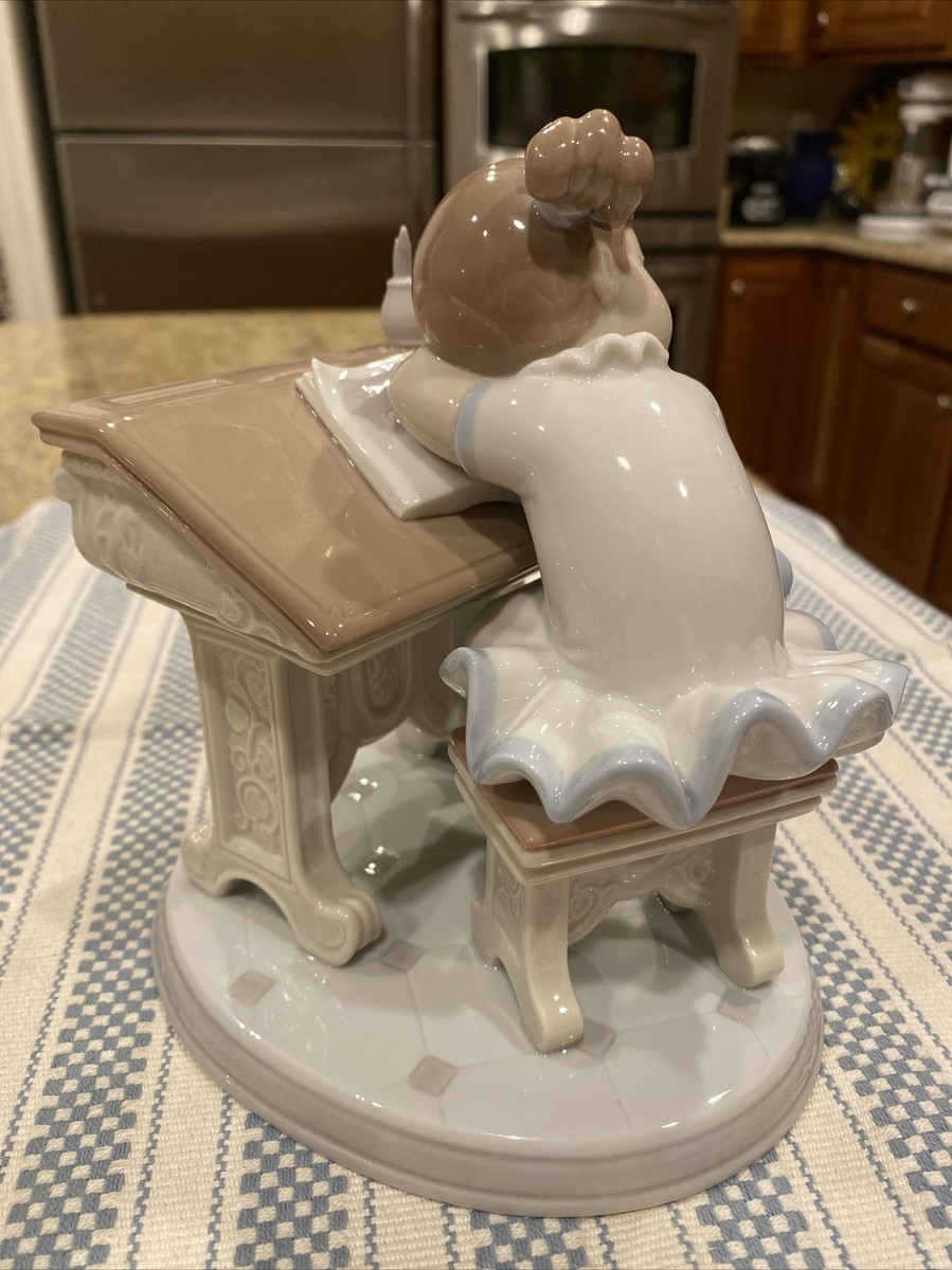 Lladro 6802 Waiting For The Bell - Mint Condition | eBay