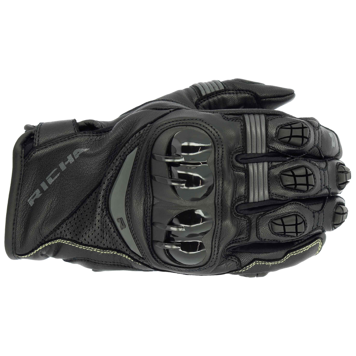 Richa Rotate Motorcycle Gloves Black/Grey